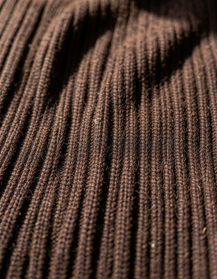 Ribbed Round Neck Sweater