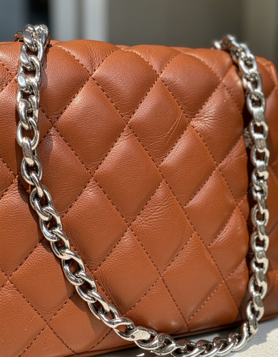 Quilted Chain Shoulder Bag