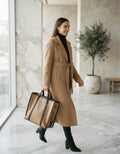 Contrast Tote Bag