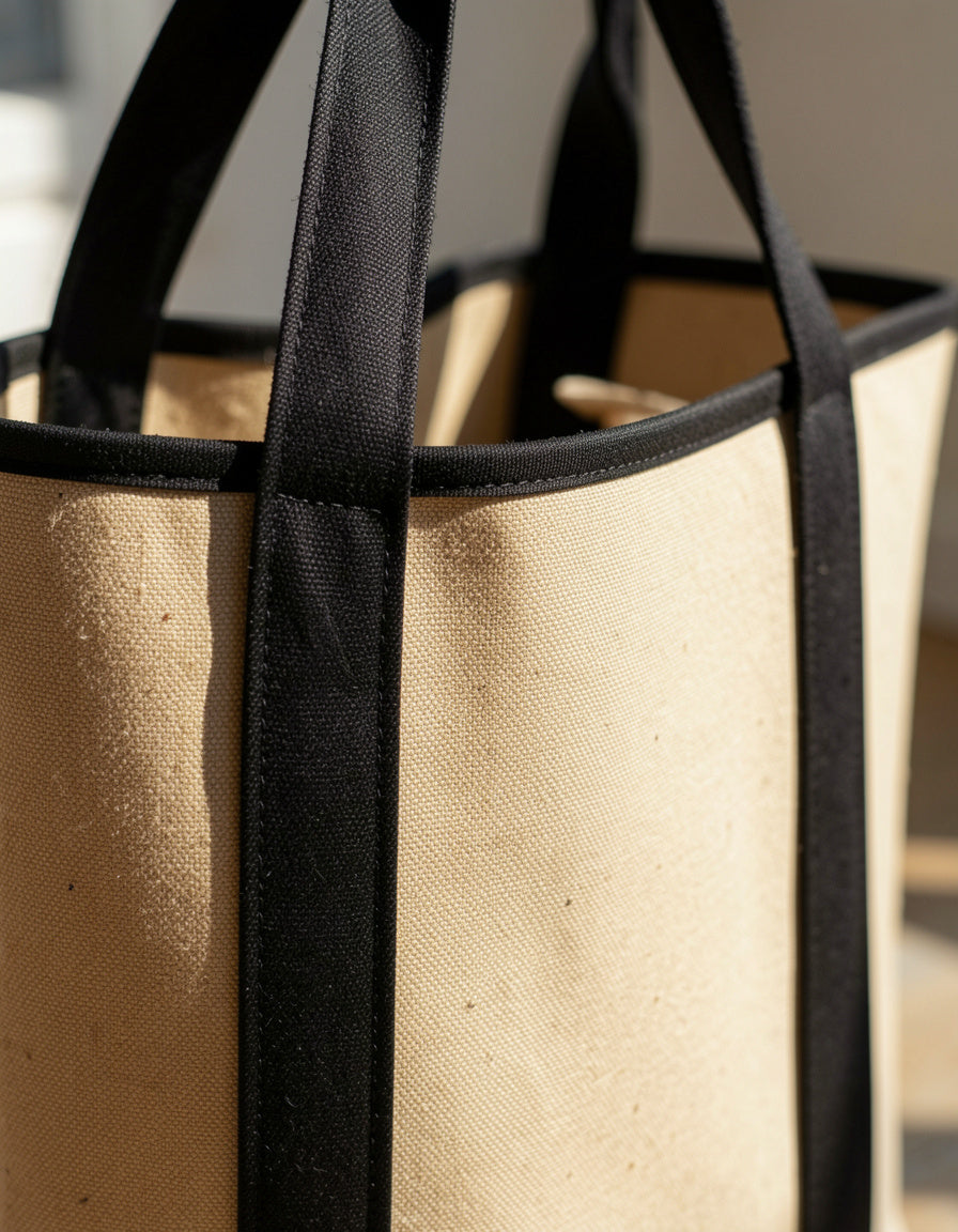 Contrast Tote Bag