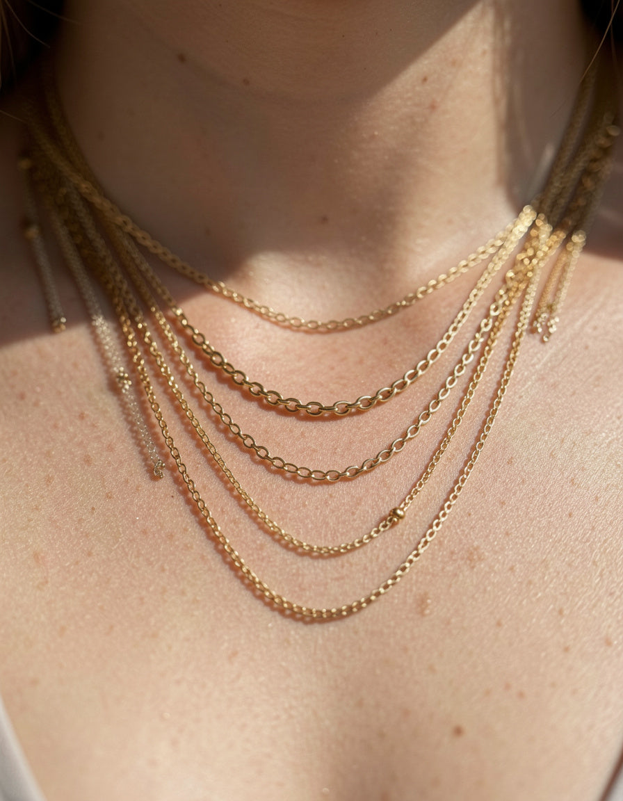 Multi Layered Adjustable Necklace