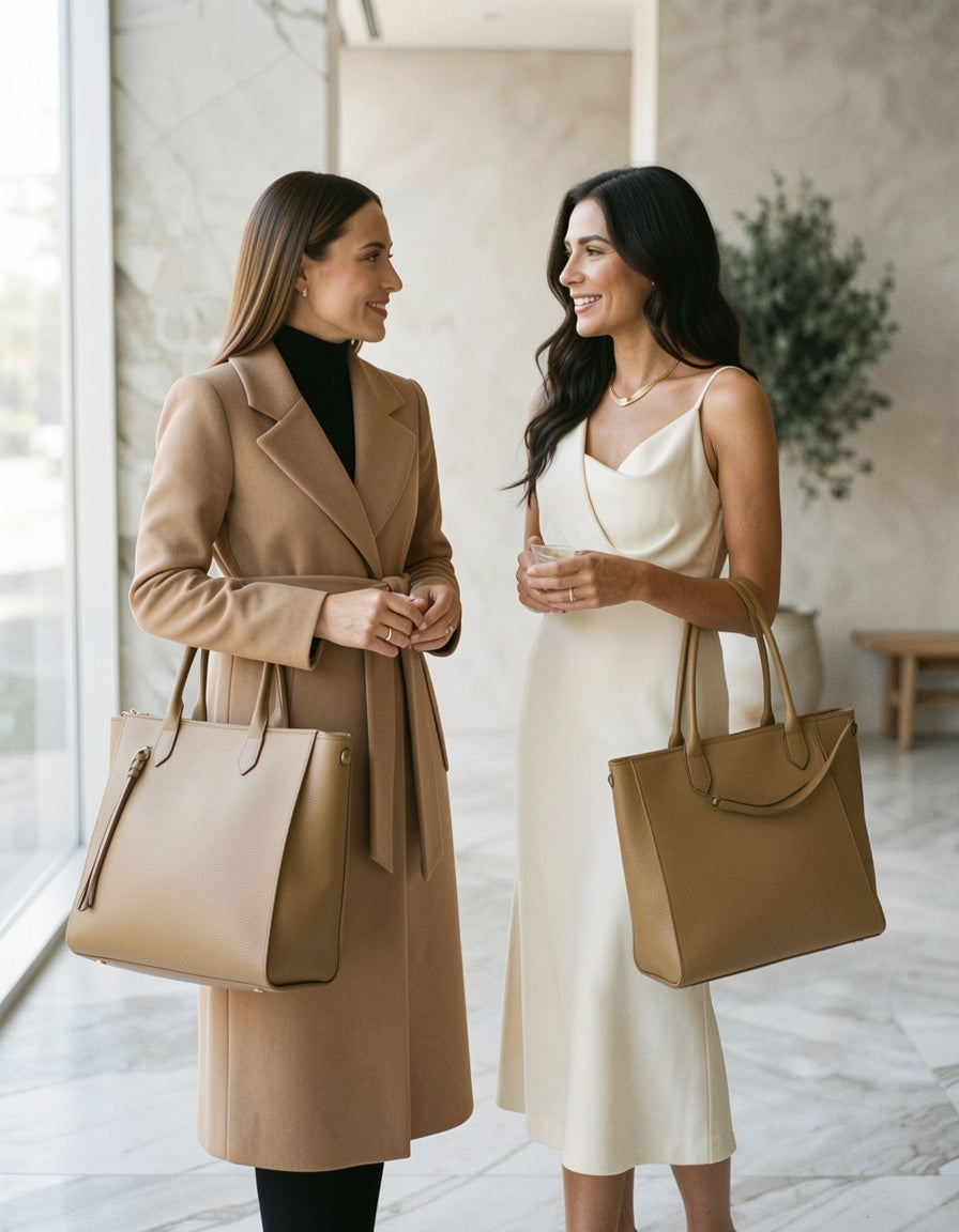 PU Leather Tote Bag