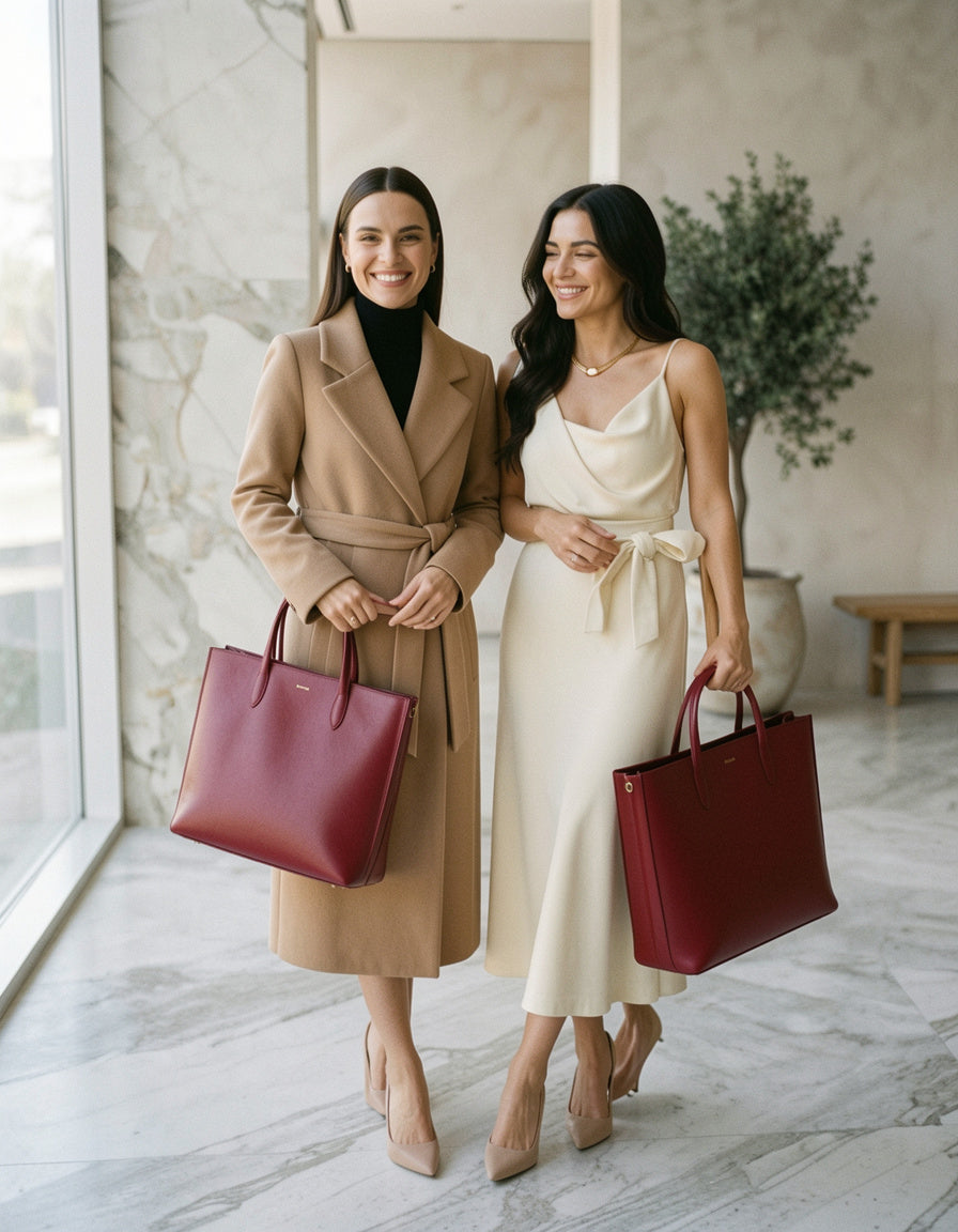 PU Leather Tote Bag
