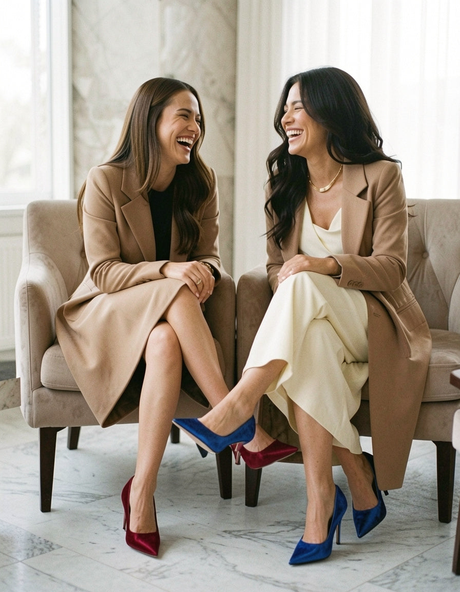 Point Toe Stiletto Pumps